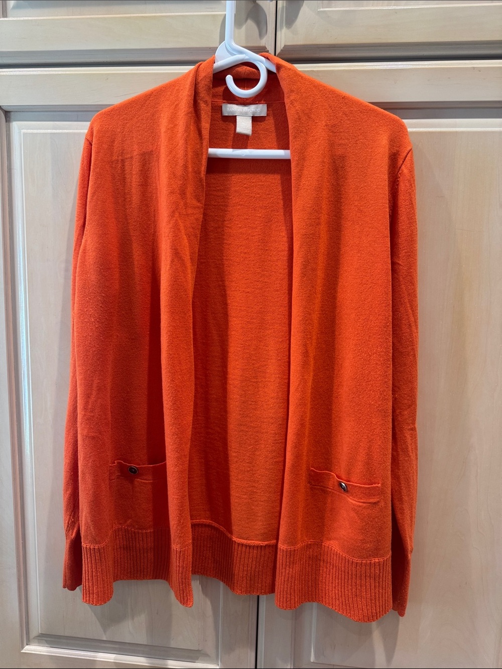 Banana Republic Orange Open-Front women’s Cardigan